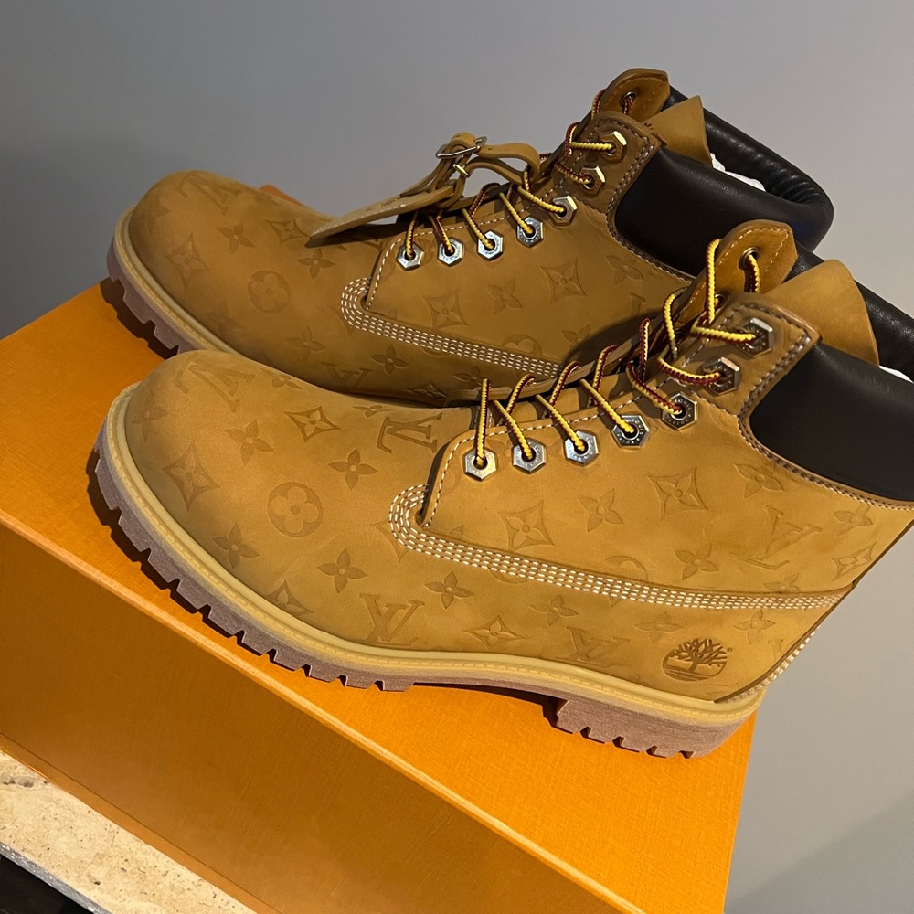 Timberland Brown Patterned Boots